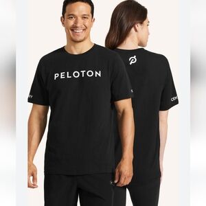 Peloton unisex black short sleeve T-shirt
